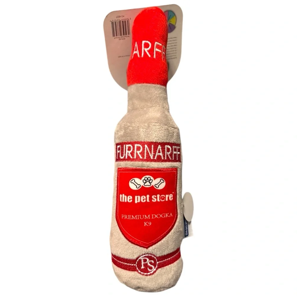 Dog Toy with Squeaker and Crinkles PREMIUM DOGKA K9 Furrnarff NEW